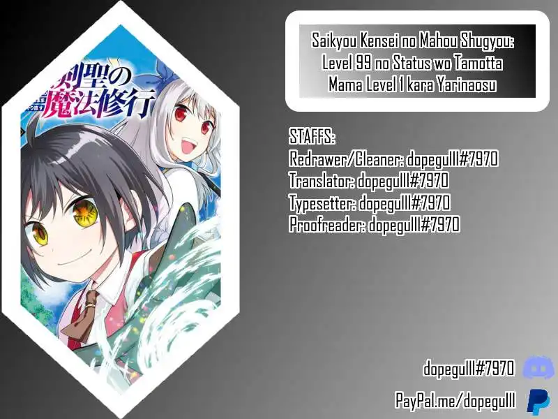 Saikyou Kensei no Mahou Shugyou: Level 99 no Status wo Tamotta Mama Level 1 kara Yarinaosu Chapter 2 40